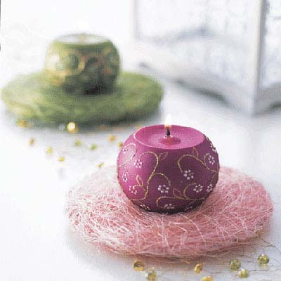 濃情蜜意情侶浪漫香燭