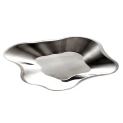 奢華Aalto湖泊鏡面銀盤