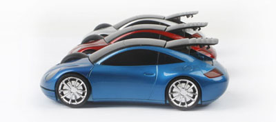 幽默設(shè)計(jì) 跑車鼠標(biāo)分不清