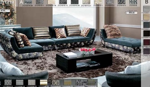 蝶依斕推出布藝自助搭配系統(tǒng)