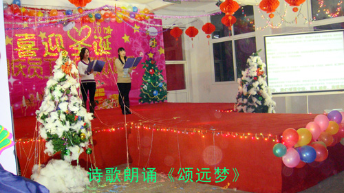 浙江遠夢2010圣誕聯歡晚會謝幕