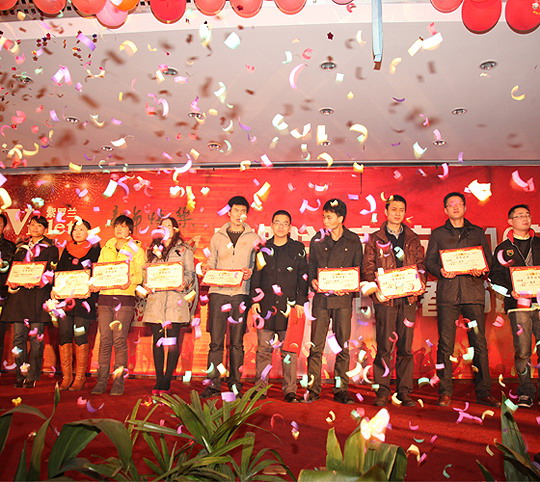 紫羅蘭家紡2010年第四季度營銷會議完美落幕