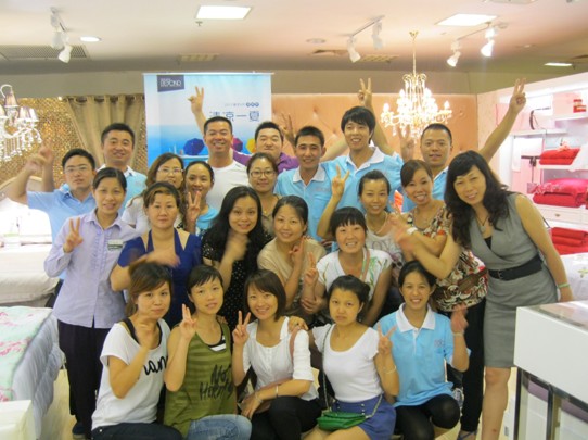 博洋家紡西南片區秋冬培訓會召開