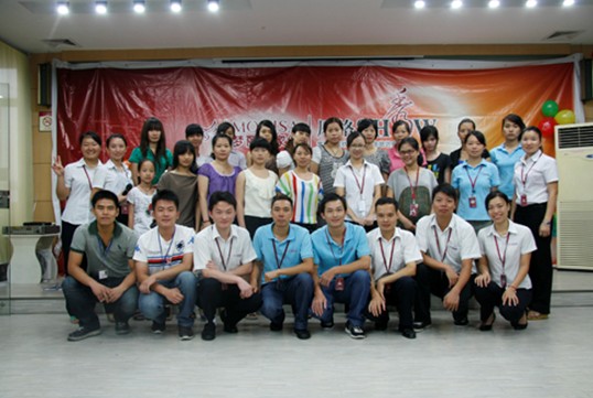 夢麗莎家紡開展新店導購員培訓