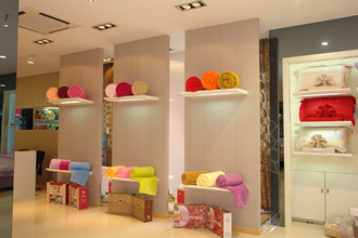 賽雅家紡終端門店展示(一)