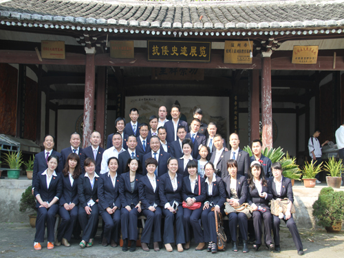 盛宇集團黨委開展清明祭掃烈士墓黨日系列活動