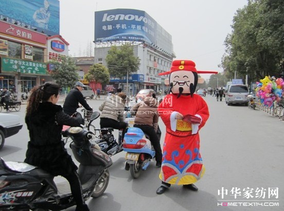 寶縵家紡漢中店:促銷海報也成搶手貨