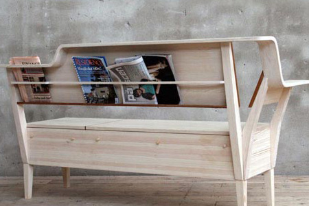 坐享“書”適生活創意收納椅賞