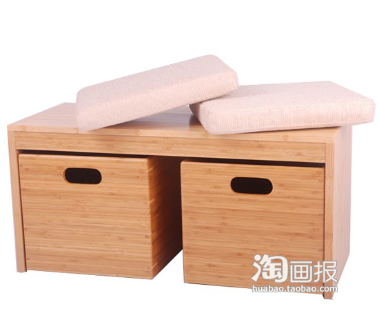 美觀實用39款儲物收納凳欣賞(3)