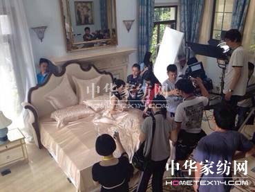 趙雅芝為博洋家紡拍攝品牌大片花絮曝光